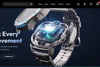 create animated 3d websites
