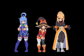 do pixel art animation 2d sprite sheet pixel art character and pixel animation