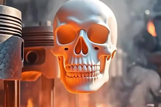 create cinematic epic ai music video for metal and rock artist