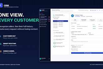 create a clickable CRM, saas or erp dashboard demo for your pitch