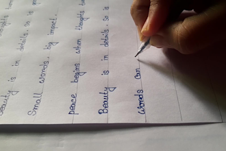 write beautiful handwritten letters and cards
