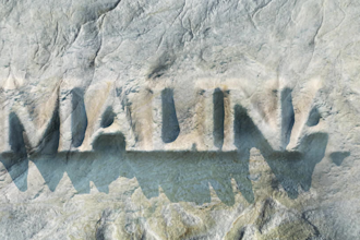 engrave your logo on a stone or any texture