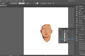 do photo editing, vector and logo making