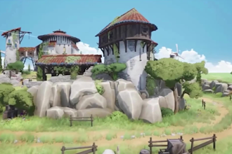 do 3d game level design, game environment, 3d fantasy or scifi world, rpg world