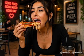 create realistic ai food influencer content for restaurants