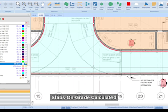 do concrete formwork, rebar takeoffs and cost estimation