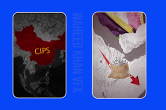 create stunning map animation videos for your business, travel, or story