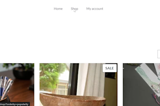 create a website with ecommerce integration and SEO