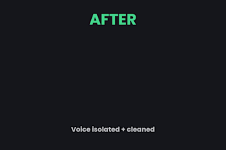 remove background noise and make your voice sound studio quality