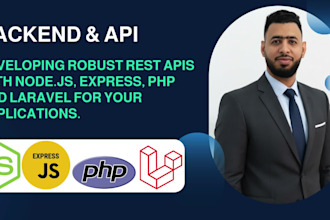 create a professional backend API for web or mobile apps