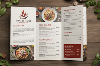 design food and restaurant logo for your culinary business