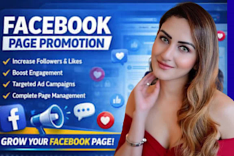 do organic facebook marketing and page promotion for business growth