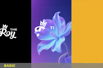 make an luxury logo animation for your brand