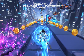 develop a unity mobile game or endless runner game