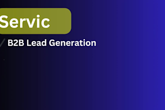 do b2b linkedln lead generation and verified prospect list building