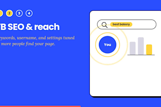 create and optimize a facebook business page with fb SEO for sales growth