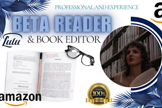 beta read critique your romance fiction novel, fiction manuscript book editor