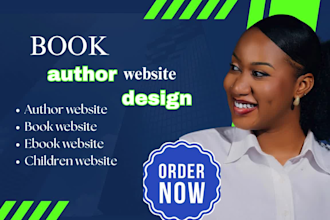 design author website, book author website, ebook website, children book website