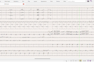 professionally transcribe music into sheet music and notation