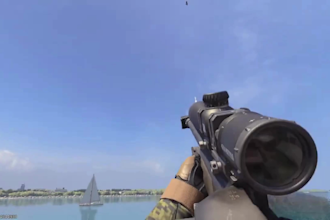 create hyper realistic fps animation, 3d gun and weapon model, reload loop
