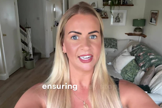 create beauty ugc videos for instagram, facebook or tiktok