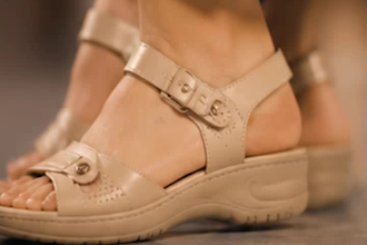 design fashion social media post and ai video ad for footwear brand