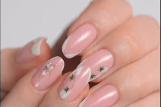 design nail art and beauty product instagram posts on canva