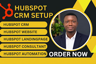 hubspot website hubspot developer hubspot automation hubspot landing page crm