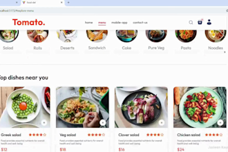 responsive react website development