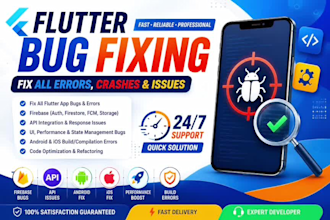 fix flutter bugs, crashes error and performance issues