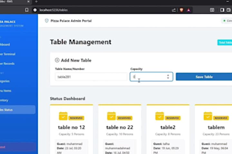 develop restaurant management software