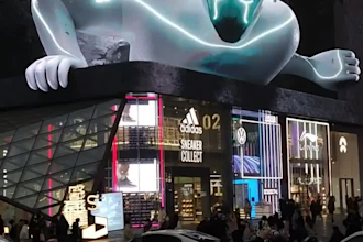 do 3d led screen animation, anamorphic animation,  billboard ads, 3d led screen