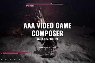 create professional game music, bgm, or trailer soundtrack
