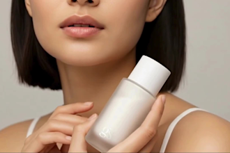 create 4k quality ai skincare cosmetic beauty ai commercial video ai product ads