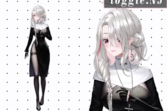 rig your live2d male and female vtuber model for vtube studio