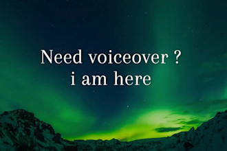 be your professional female urdu voiceover artist