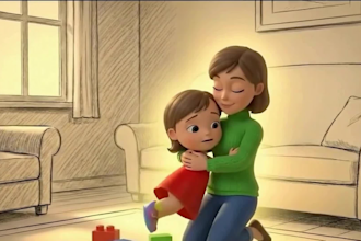 create 3d pixar style ai character animation veo3 hailuo 3d pixar ai video sora2