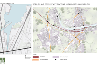 do professional architectural site analysis mapping diagram