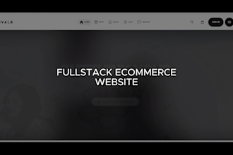 build a fullstack custom website