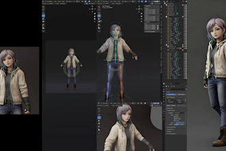 oculus,vrc,glb avatar,rig3d for livestream,facial lip sync,arkit52,talkhead,gltf