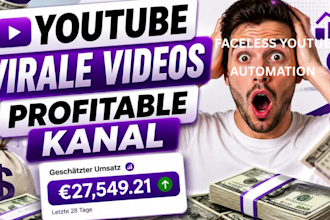 do einen youtube automatisierungs cash cow kanal mit viralen, gesichtslosen vido