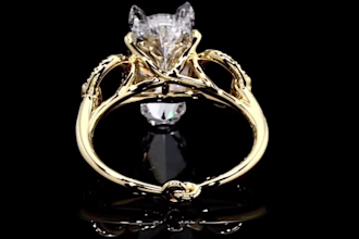 create 3d cgi jewelry animation 3d jewelry design 3d jewelry modeling and render