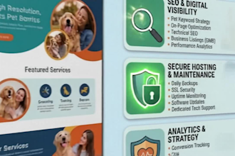 build a professional wordpress website for your pet business