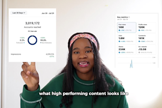 create your social media strategy, content calendar and growth plan