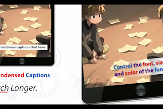 professionally add english or portuguese subtitles to videos