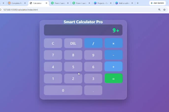 develop responsive PHP mysql website or javascript calculator app