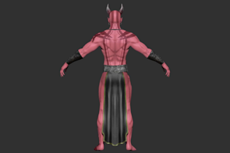 model 3d warrior, fantasy character,realistic texture, ue5 rig, zbrush sculpture