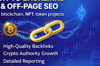 build high authority crypto backlinks to boost your SEO rankings