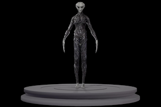 3d game character horror 3d realistic character model unreal engine unity model