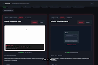 fix react, next js and node js bugs and errors fast
